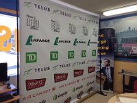 Ottawa Gala Media Wall Banner  8'x8' red carpet style banner - great for photo backdrop at the event
